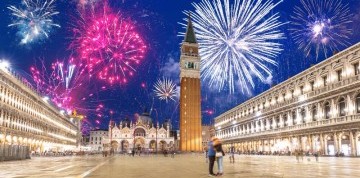 Jedinečný Silvester v Benátkach