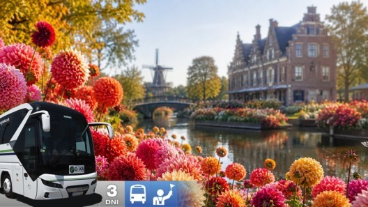 3-dňový autobusový zájazd – Jesenné dni dálií v Keukenhofe a Amsterdam