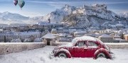 Adventný Salzburg a čarovný zámok Hellbrunn