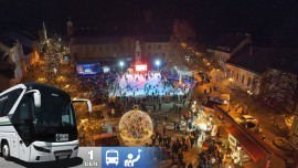 Advent v Ostrihome a Svetelná pevnosť Komárno