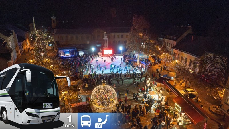 Advent v Ostrihome a Svetelná pevnosť Komárno