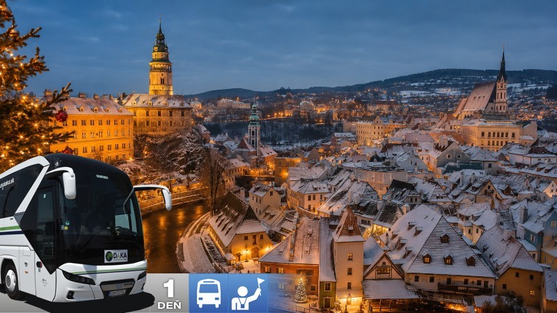 Adventný Český Krumlov – rozprávkové Vianoce v meste UNESCO