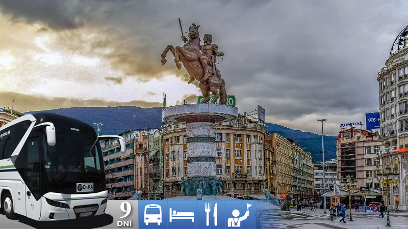 Balkánsky okruh autobusom