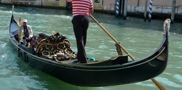 Benátky a Lido di Venezia - lagúna a deň pri mori