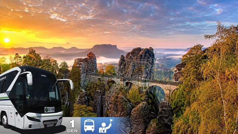 Bastei a pevnosť Königstein