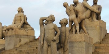 Oslo - hlavné mesto Nórska letecky