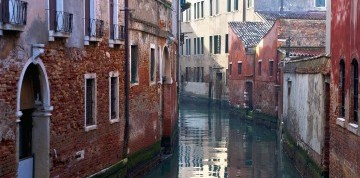 Benátky a Lido di Venezia - lagúna a deň pri mori