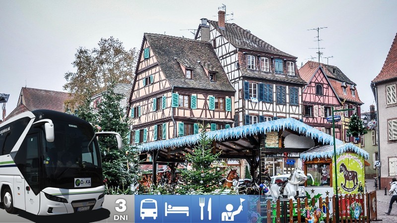 Čarovné adventné trhy v Štrasburgu a Colmare