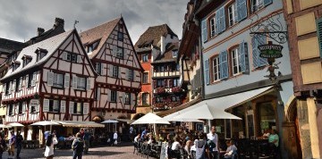 Na hranici kultúr - Alsasko a Bazilej letecky