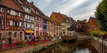 Na hranici kultúr - Alsasko a Bazilej letecky