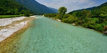 Soča a krásy Júlskych Álp