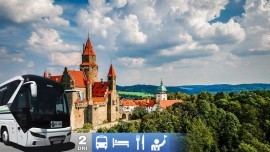 Hrad Bouzov, pivovar Litovel a Festival olomouckých syrečkov