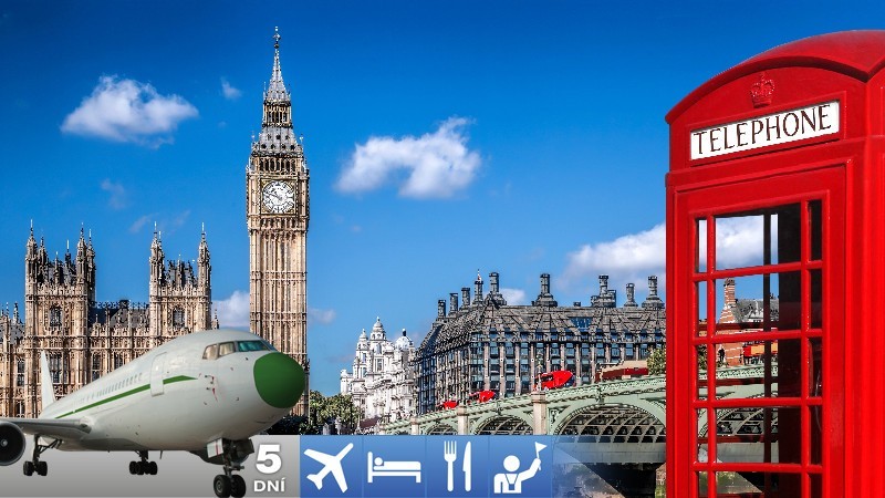 Letecký zájazd do Londýna