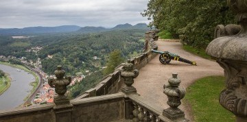 Bastei a pevnosť Königstein