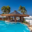 Mediterranean beach hotel