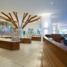 Mediterranean beach hotel