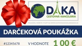 Darčeková poukážka 100 €