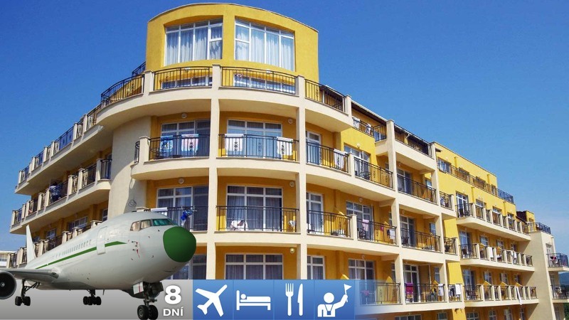 Primorsko - hotel Orios 3* s All Inclusive a s letenkou