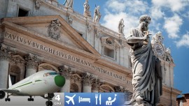 Rím inak - letecky s návštevou Castel Gandolfo