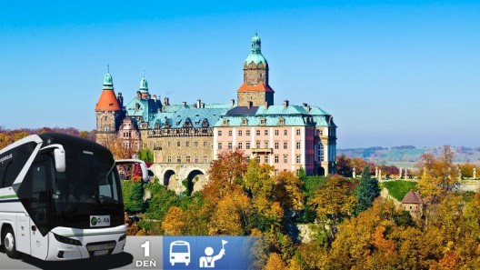 Rozprávkový zámok Książ a historická Świdnica