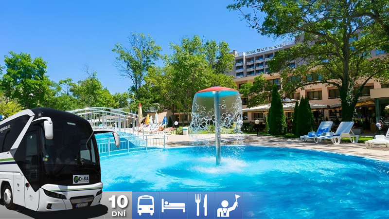 Slnečné pobrežie - hotel Yunona 3* s All Inclusive a s dopravou