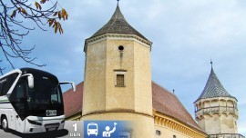 Sokoliarska show na zámku Rosenburg a Kittenbergské záhrady