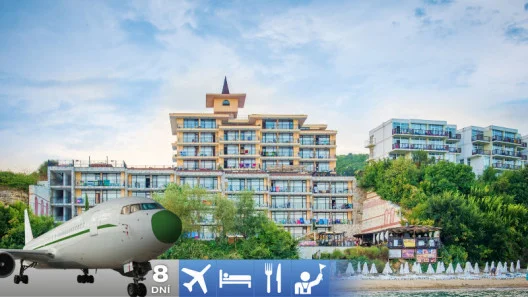  Sveti Vlas - hotel Tiva del Mar 4* s All Inclusive a s letenkou