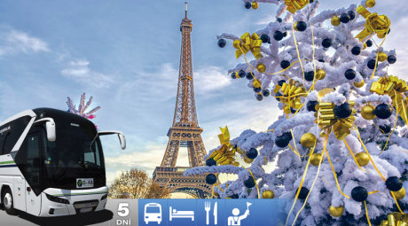5-dňový adventný zájazd do Paríža