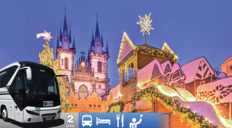 2-dňový adventný zájazd do Prahy