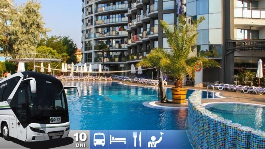 Slnečné pobrežie - Meridian Smartline Hotel 4* Polpenzia s dopravou