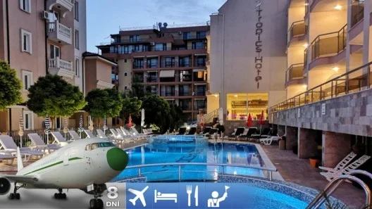 Sveti Vlas - hotely Tropics & Venera 3* All-Inclusive s letenkou 