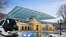 Výpredaje v Shopping City a rímske kúpele v Baden bei Wien