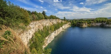 Kúpanie v Modrej lagúne pri Krakowe