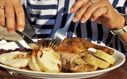 Husacie hody a skanzen v Burgenlande