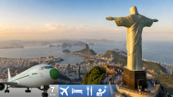 Letecký zájazd do Rio de Janeiro - mesta samby a futbalu