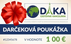 Darčeková poukážka 100 €