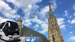 Výpredaje v Shopping City a rímske kúpele v Baden bei Wien