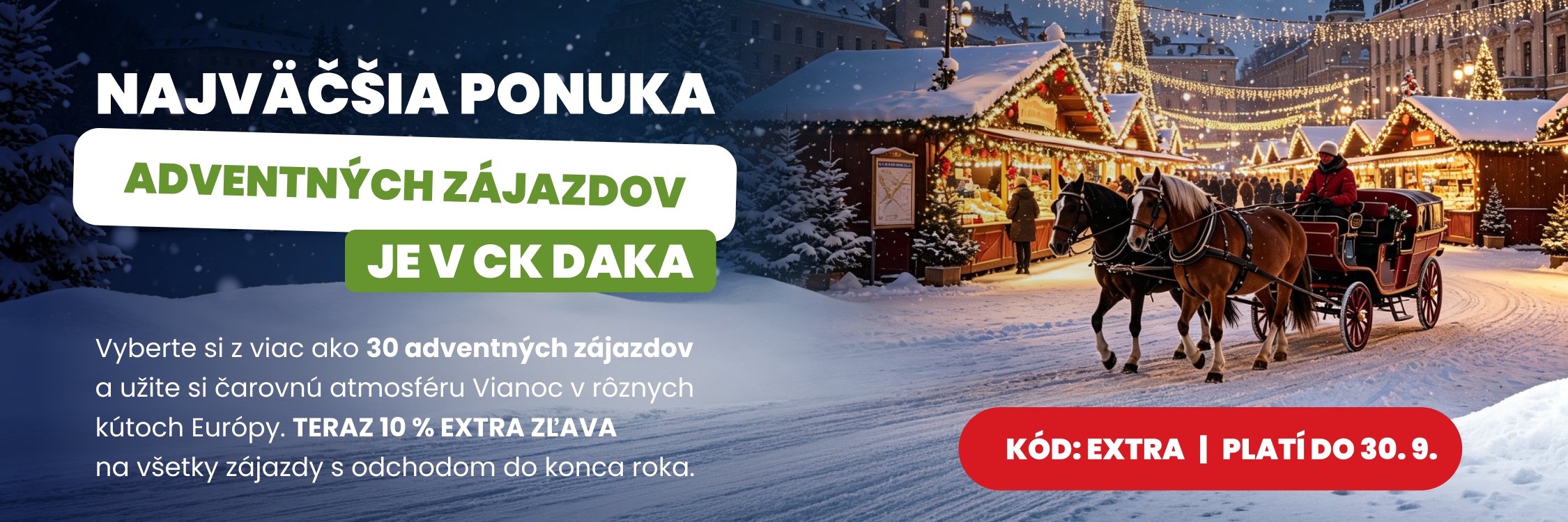 Najvacsia ponuka adventov 2026